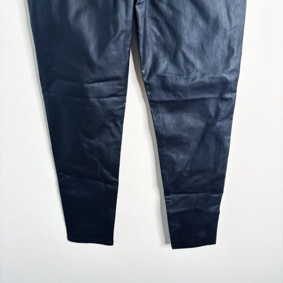 Petal Pup High Waist Vegan Leather Pants - Picture 2 of 7